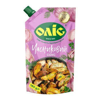 Соус Олiс Часниковий 180 г