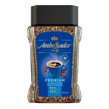 Кава розчинна Ambassador Premium 190 г