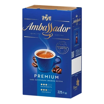 Кава мелена Ambassador Premium 225 г