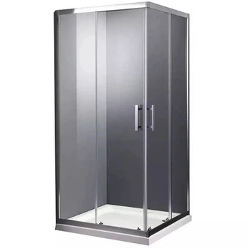 Душова кабіна Devit Frame SHRC54906 90х90 см профіль хром/прозоре скло