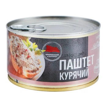 Паштет курячий Тернопільський м'ясокомбінат 225 г
