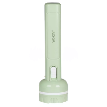 Фонарик LED аккумуляторный VA0063 1W 1000mAh салатовый VAYOX