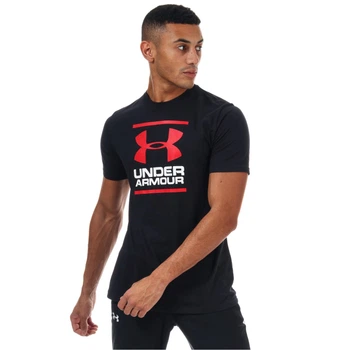 Футболка чоловіча чорна Under Armour Global Foundation SS T-Shirt 1326849 001 - M