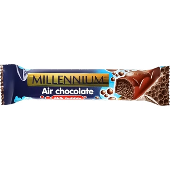 Шоколад Millennium (22 г) Air молочний пористий