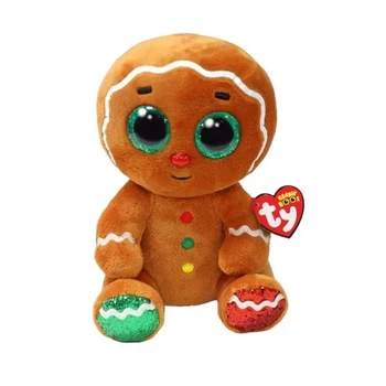 М'яка іграшка TY Cristmas Пряниковий Чоловічок 15 см 37380