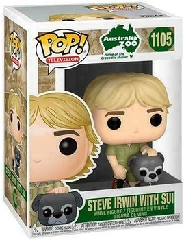Фігурка Стів Ірвін із Суї — Funko Pop! ICONS: STEVE IRWIN WITH SUI #1105