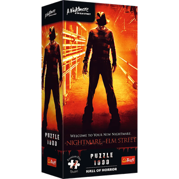 Пазл Trefl: Premium Plus / Hall of Horror — Кошмар на улице Вязов (1000 эл.) — 12110