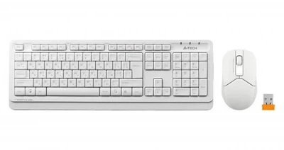 Комплект (клавіатура, миша) A4Tech Fstyler FG1012 Wireless Білий