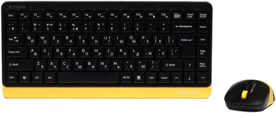 Комплект (клавіатура, миша) A4Tech Fstyler FG1110 Bumblebee