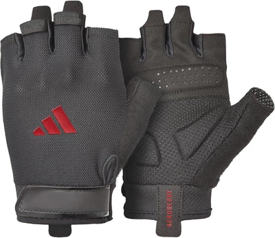 Чоловічі рукавички для тренінгу Adidas Essential Training Gloves Чорний, Червоний L (ADGB-15003RD L)