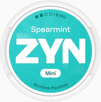 Никотиновые подушечки ZYN Mini Dry Spearmint 6 мг (7311250038679)