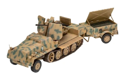 Стартовий набір 1:72 зенітка sWS With Flak 43 And Sd.Ah.58 Revell 63293