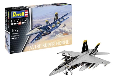 Збірна модель 1:72 літак F/A-18F Super Hornet Revell 03834