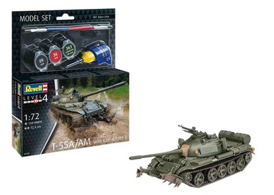 Стартовий набір 1:72 танк T-55A/AM with KMT-6/EMT-5 Revell 63328