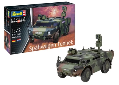 Збірна модель 1:72 бронеавтомобіль Spähwagen Fennek Revell 03356