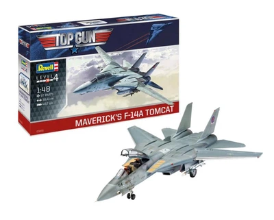 Збірна модель 1:48 винищувач Top Gun Maverick's F-14A Tomcat Revell 03865