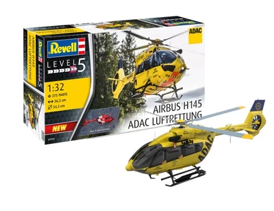 Збірна модель 1:32 гелікоптер Airbus H145 ADAC Air Rescue Revell 04969