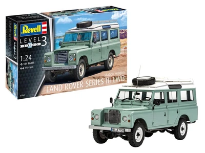 Збірна модель 1/24 автомобіля station wagon Land Rover Series III LWB Revell 07047