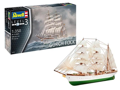 Збірна модель 1:350 вітрильне судно Gorch Fock Revell 05432