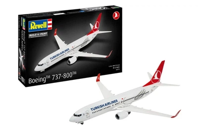 Збірна модель 1:144 літак Boeing 737-800 "Turkish Airlines" Revell 03772