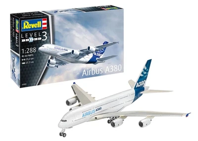Збірна модель 1:288 літак Airbus A380 Revell 03808