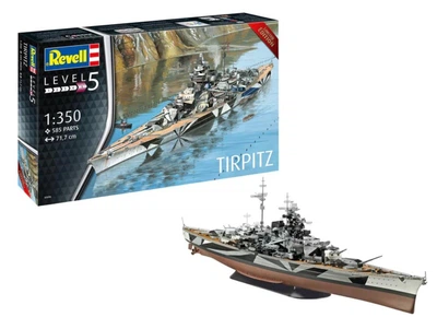 Збірна модель 1:350 лінкор "Tirpitz" Revell 05096