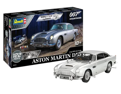 Збірна модель 1:24 автомобіля Aston Martin DB5 James Bond 007 Goldfinger - Gift Set Revell 05653