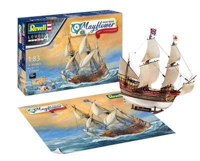 Збірна модель 1:83 корабля Mayflower 400th Anniversary Revell 05684