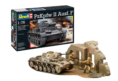 Збірна модель 1:76 танк Revell 03229 Panzer Ii Ausf. F