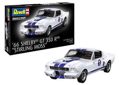 Збірна модель 1:24 автомобіль Shelby GT 350 R Stirling Moss (1966) Revell 07736
