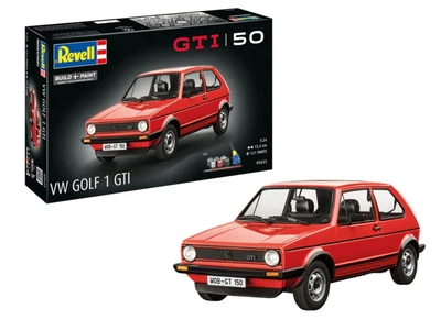 Подарунковий набір 1:24 автомобіль "50 years of VW Golf 1 GTi" Revell 05623