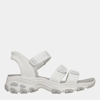 Жіночі сандалі Skechers 163651 WHT 39 (9US) 26 см Білі (199252931825)