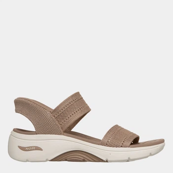 Женские сандалии Skechers 140844 TAN 38 (8US) 25 см Коричневые (199252333278)