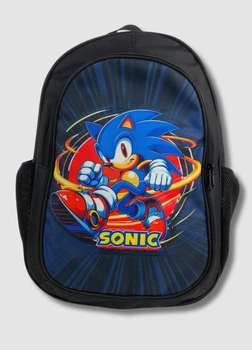 Детский рюкзак - Соник / Sonic - Темно-синий