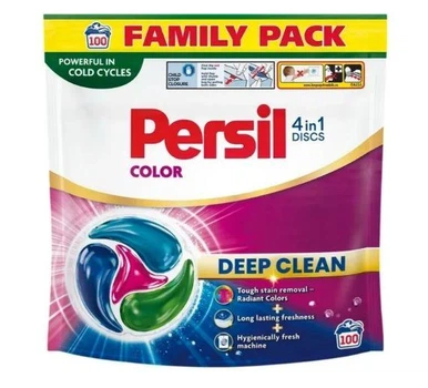 Диски для прання Persil Color 4in1 Discs Deep Clean 100 шт