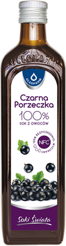 Дієтична добавка Oleofarm 100% Сік чорної смородини 490 мл (5904960011074)