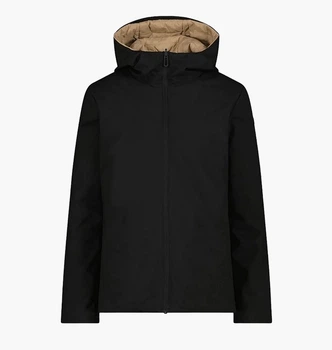 Куртка CMP Reverse Fix Hood Feel Black/Beige 35K3586-U901 44