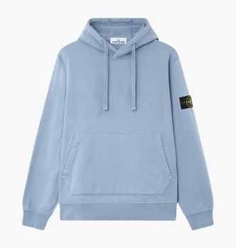 Худи Stone Island Regular-Fit Light Blue L1S156100062-S0051-V0041 L