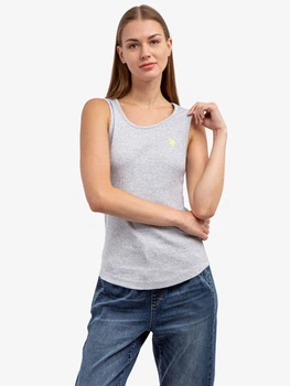 Майка женская U.S. Polo Assn 215728-6700A(LIGHT GRAY HEATHER) XS Серая (786660382266)