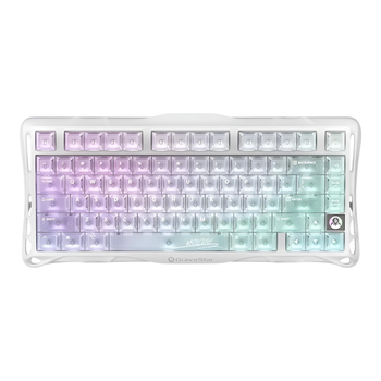 Клавиатура GRAVASTAR Mercury K1 Lite с комбинированным подключением - Crystal Aurora
