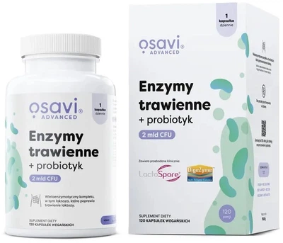 Пробіотик Osavi Травні ферменти 120 капсул (5904139926543)