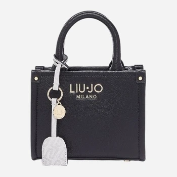Сумка крос-боді жіноча зі штучної шкіри маленька Liu Jo AA6102E1012 22222 Чорна (800070353758)