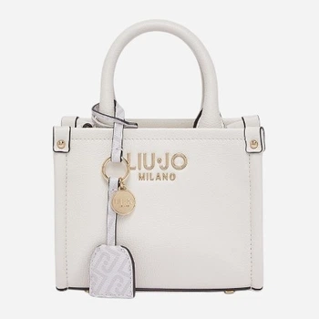 Сумка крос-боді жіноча зі штучної шкіри маленька Liu Jo AA6102E1012 X0459 Біла (800070353760)