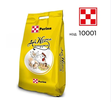 Комбикорм стартер для индюков, перепелов, бройлеров цыплят Purina Курица Натурка 25кg