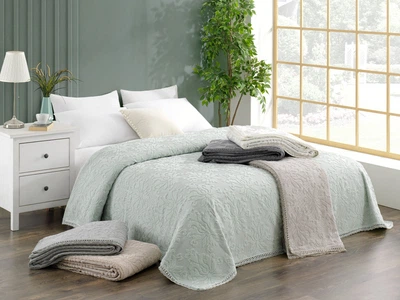 Махровое покрывало Moss Zeren 220 х 240 см Green