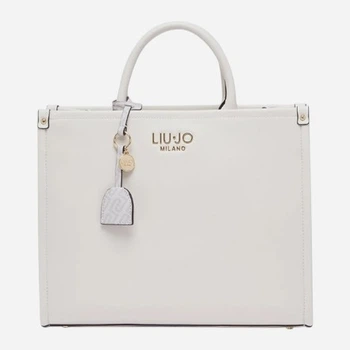 Сумка крос-боді жіноча зі штучної шкіри середня Liu Jo AA6206E1012 X0459 Біла (800070353871)