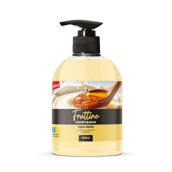 Рідке мило 460 г з дозатором Fruttino Honey&Milk ch.01697