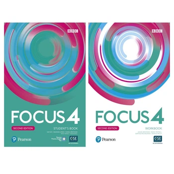 Комплект підручників Focus (Second Edition) 4 Student's Book , Workbook Підручник та Робочий зошит