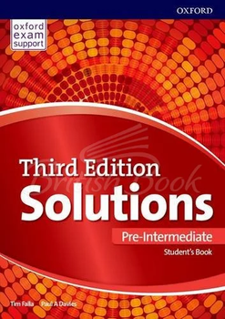 Підручник Solutions 3rd edition Pre-Intermediate Student's Book