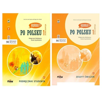 Комплект підручників Hurra Po Polsku Nowa Edycja 1 Підручник + Зошит Podręcznik Studenta + Zeszyt Ćwiczeń